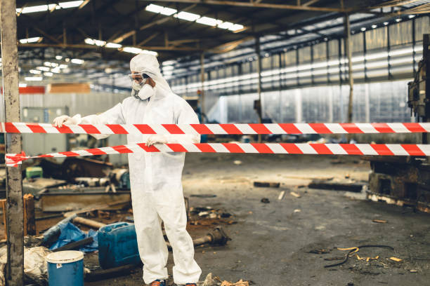 Professional Crime Scene Cleanup technician working in Ocean View, NJ